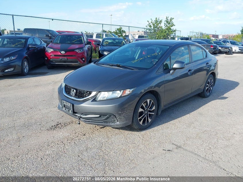 Vin: 2hgfb2f58dh014024, lot: 10283735, honda civic ex 20132