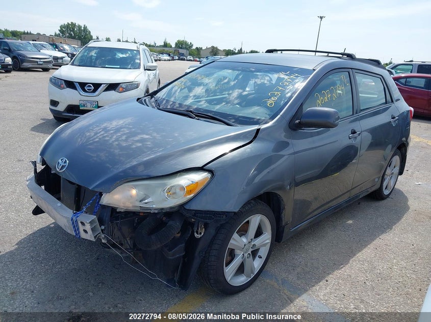 Vin: 2t1le4ee2ac016105, lot: 10283778, toyota matrix 20102