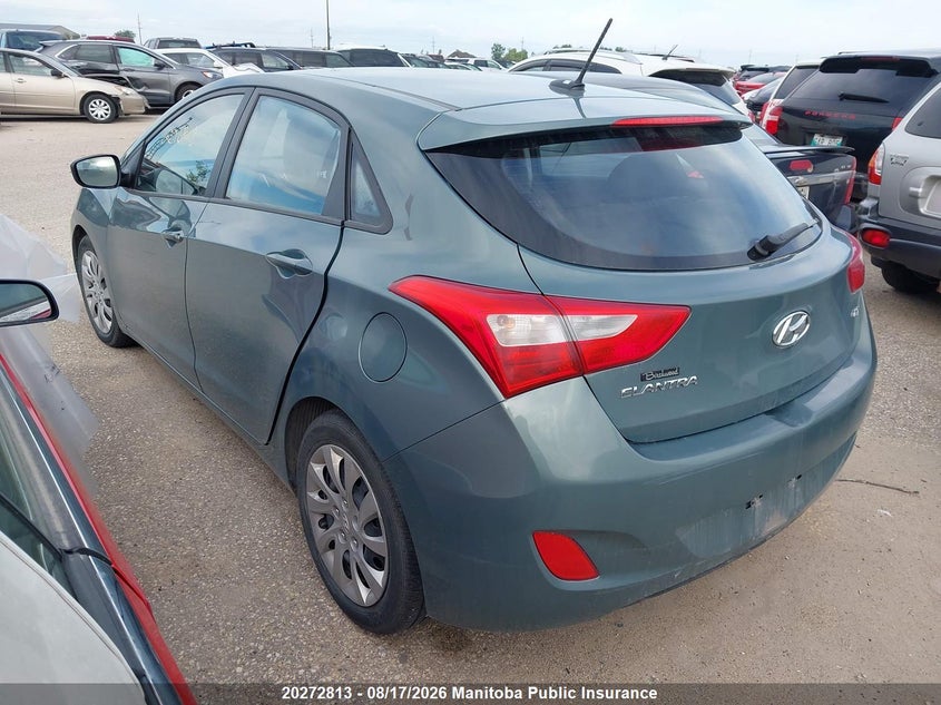 Vin: kmhd25lh2eu190390, lot: 10283797, hyundai elantra gt 20143