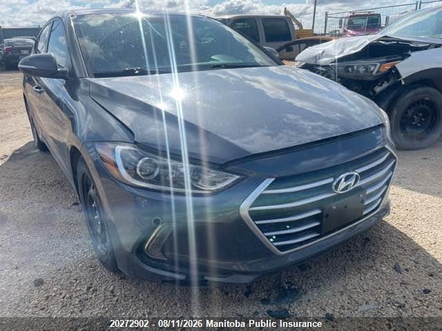 Vin: kmhd84lfxju661526, lot: 10283886, hyundai elantra gl 2018 img_1