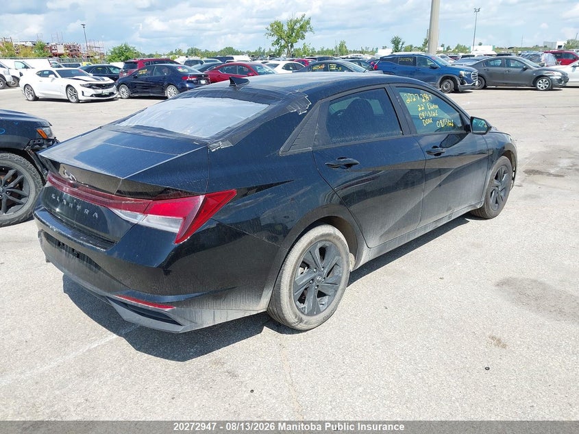 Vin: kmhlm4ag9nu355586, lot: 10283931, hyundai elantra preferred 20224