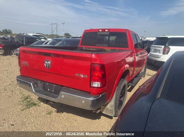 2018 DODGE RAM 1500 SLT QUAD CAB PICKUP 5.7L V8 FI OHV 16V NF2