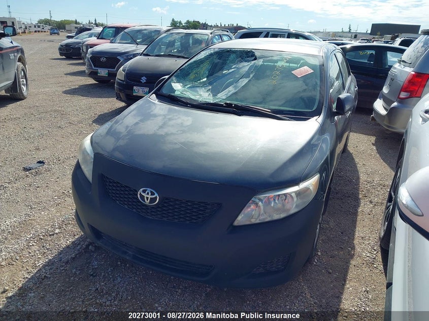 2010 Toyota Corolla, Front, IAAI, VIN 2T1BU4EE9AC391083 — photo 2