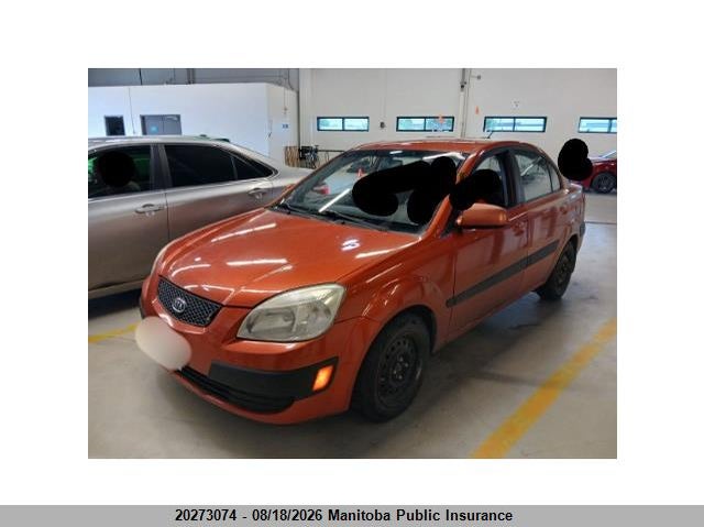 2008 Kia Rio, Град, IAAI, VIN KNADE123X86306970 — фото 2
