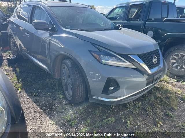 Vin: 5n1az2ds4pc101855, lot: 10284079, nissan murano platinum 2023 img_1