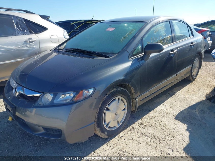 2010 Honda Civic, Затоплення, IAAI, VIN 2HGFA1F42AH000734 — фото 2