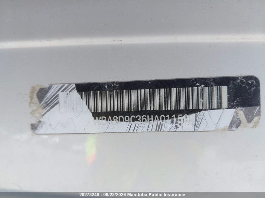 2017 BMW 3ER SEDAN GAS