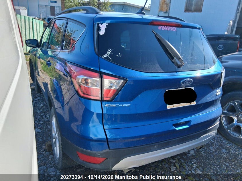 Vin: 1fmcu9hd7jua25951, lot: 10284378, ford escape sel 20183