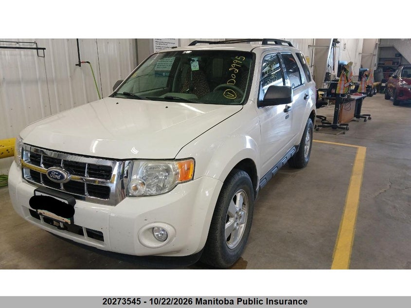 Vin: 1fmcu0dg0akd02995, lot: 10284529, ford escape xlt v6 20102