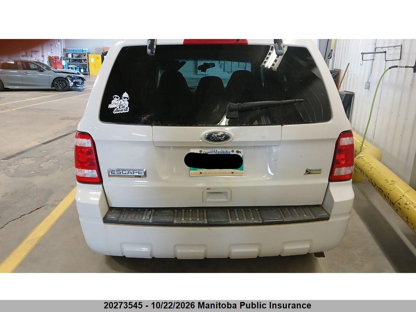Vin: 1fmcu0dg0akd02995, lot: 10284529, ford escape xlt v6 20103