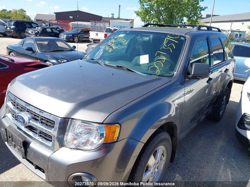 Vin: 1fmcu0d78akc98694, lot: 10284554, ford escape xlt 20102