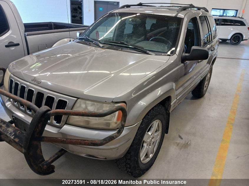 2001 Jeep Grand Cherokee Limited, Град, IAAI, VIN 1J4GW58N81C602309 — фото 2