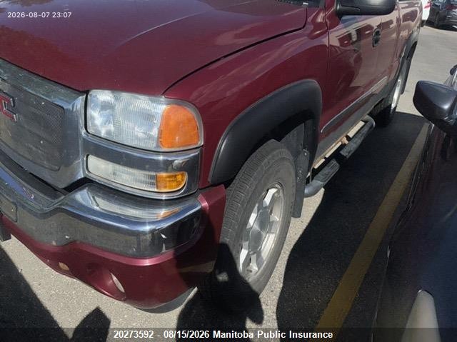 2005 GMC SIERRA 1500 EXT CAB PICKUP 5.3L V8 FI F
