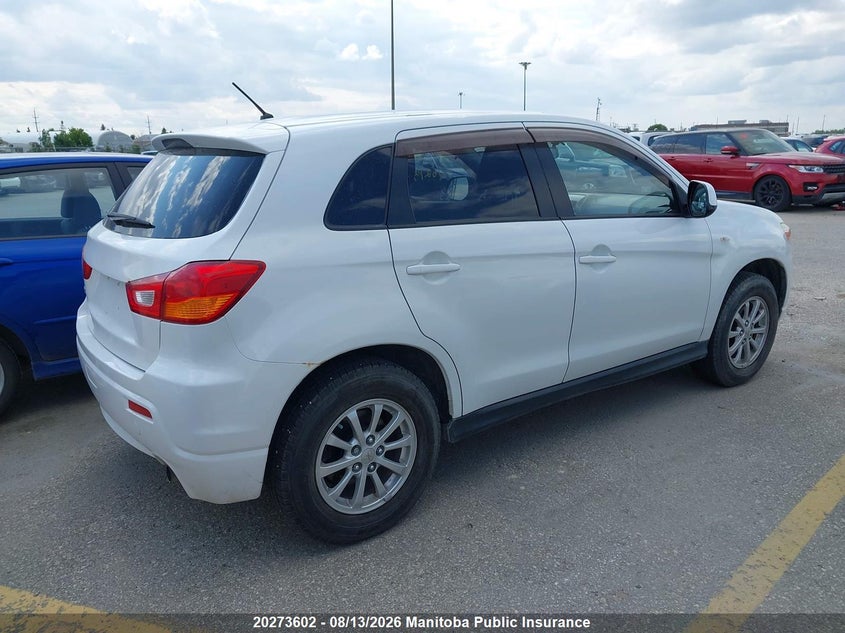 Vin: ja4aj3au3bz606339, lot: 10284586, mitsubishi rvr se 20114