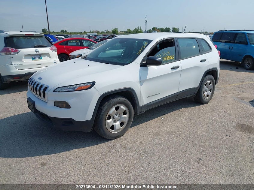 Vin: 1c4pjmab4gw192064, lot: 10284588, jeep cherokee sport 20162