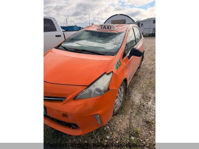 Vin: jtdzn3eu2c3132346, lot: 10284597, toyota prius v 20122
