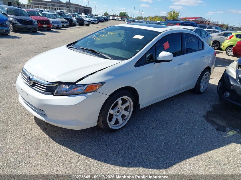 Vin: 2hgfb2f50ch051194, lot: 10284629, honda civic lx 20122