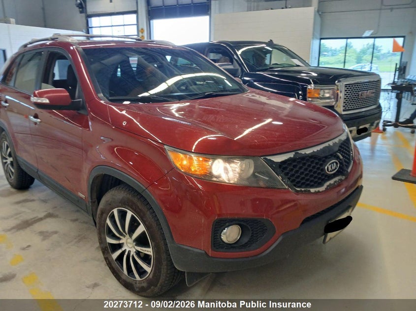 Vin: 5xyktda2xbg035505, lot: 10284696, kia sorento ex v6 2011 img_1