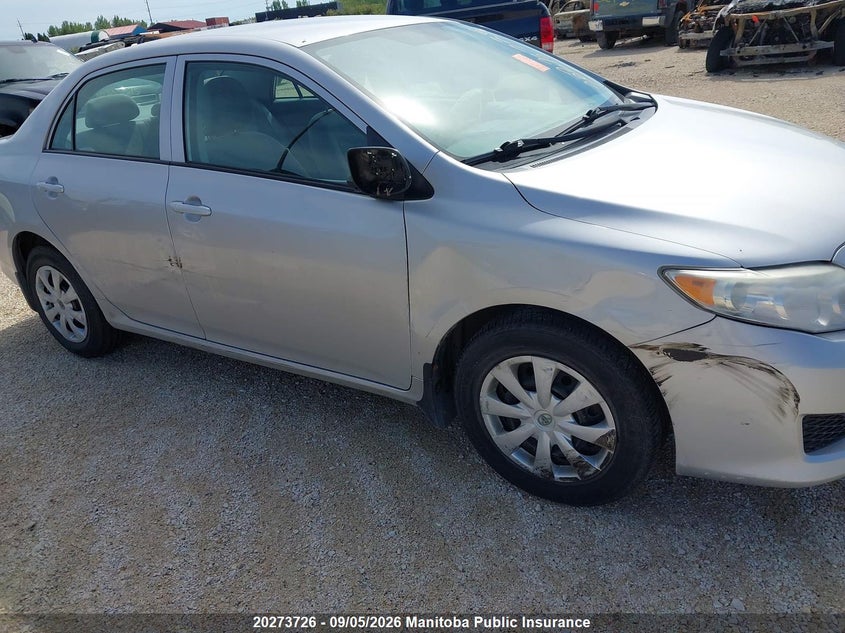 2009 TOYOTA COROLLA SEDAN GAS