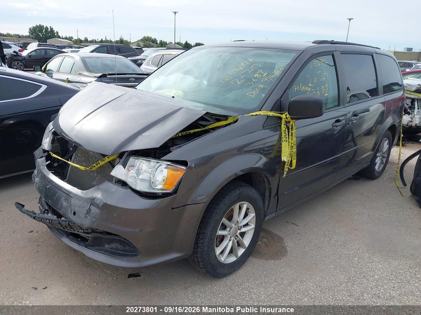 Vin: 2c4rdgbg8hr594997, lot: 10284785, dodge grand caravan sxt 20172