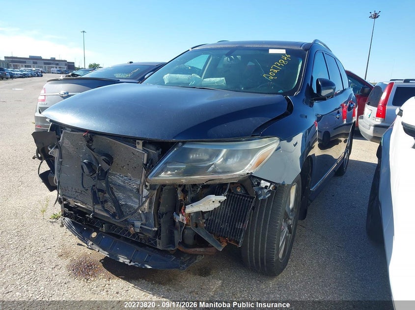 Vin: 5n1ar2mm8fc673205, lot: 10284804, nissan pathfinder sl 20152