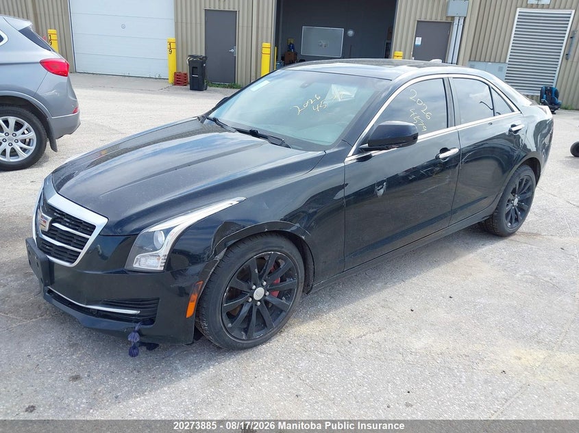 2017 Cadillac ATS, Left Front, IAAI, VIN 1G6AG5RX6H0119201 — photo 2