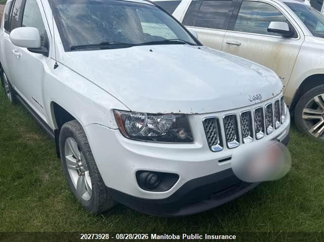 Vin: 1c4njdab8ed891567, lot: 10284912, jeep compass sport 20141