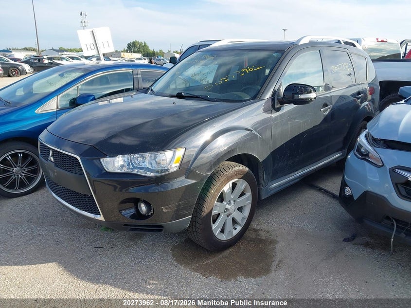 2010 Mitsubishi Outlander, Град, IAAI, VIN JA4JT5AX9AZ602519 — фото 2