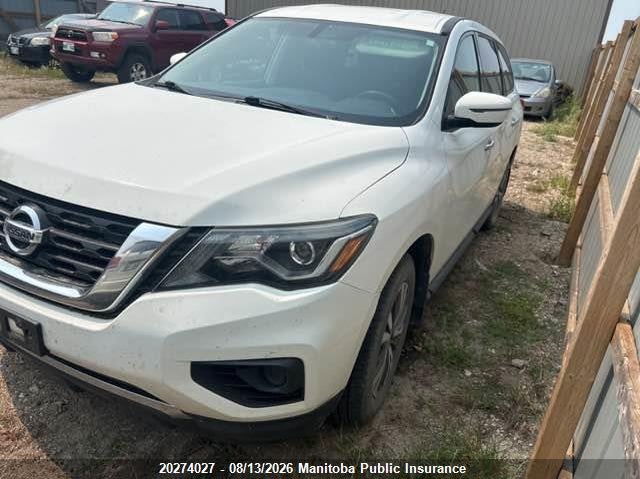 2017 Nissan Pathfinder, Hail, IAAI, VIN 5N1DR2MM6HC611785 — photo 2