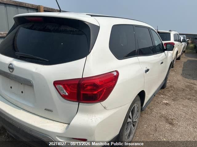 Vin: 5n1dr2mm6hc611785, lot: 10285011, nissan pathfinder sl 20174