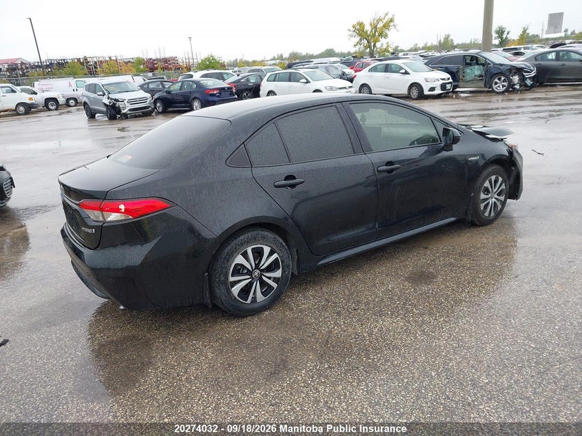 Vin: jtdbbmbe2mj036386, lot: 10285016, toyota corolla hybrid 20214