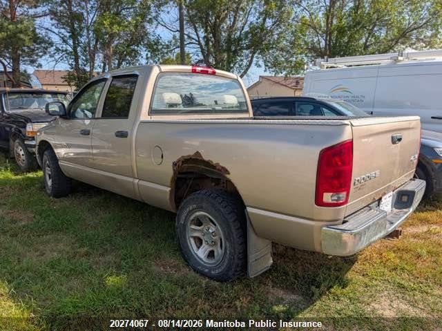 2004 DODGE RAM 1500 QUAD CAB PICKUP 5.7L V8 FI F