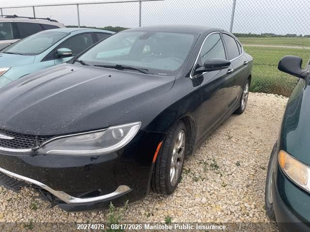 2015 Chrysler 200, Front, IAAI, VIN 1C3CCCEG3FN584275 — photo 2