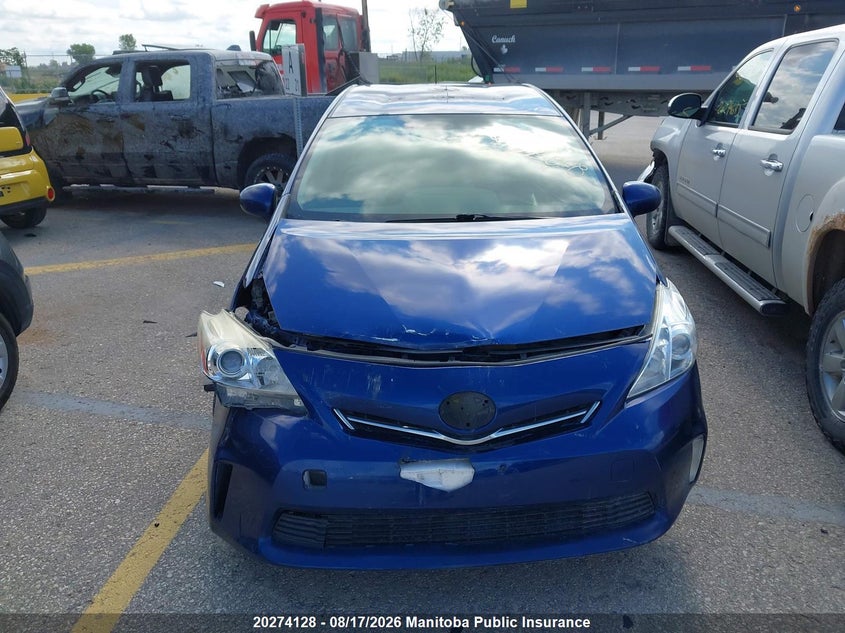 2014 TOYOTA PRIUS V (+) WAGON HYBRID