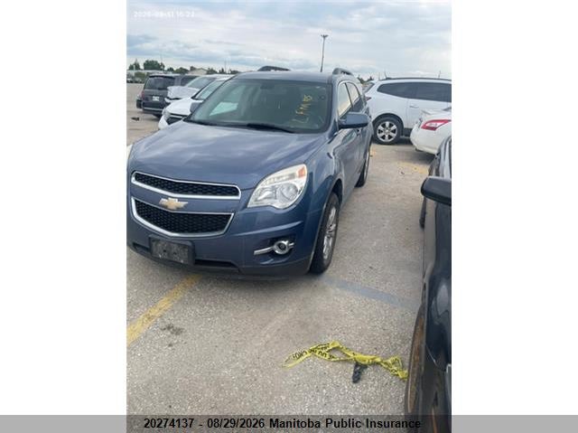 2011 Chevrolet Equinox, Rear, IAAI, VIN 2CNALDEC5B6257117 — photo 2