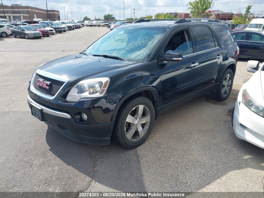 2012 GMC Acadia, Hail, IAAI, VIN 1GKKRRED1CJ331106 — photo 2