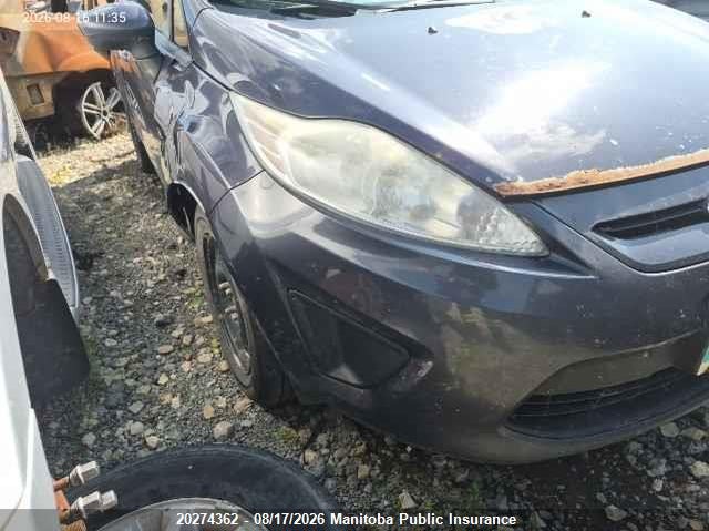2013 Ford Fiesta, Удар спереди, IAAI, VIN 3FADP4EJ2DM211473 — фото 2