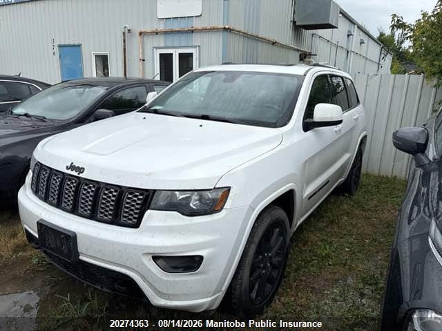 2020 Jeep Grand Cherokee Laredo, Град, IAAI, VIN 1C4RJFAG7LC257663 — фото 2