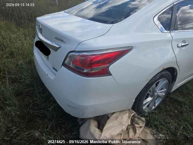 Vin: 1n4al3ap9en345892, lot: 10285409, nissan altima 2.5 sl 20143