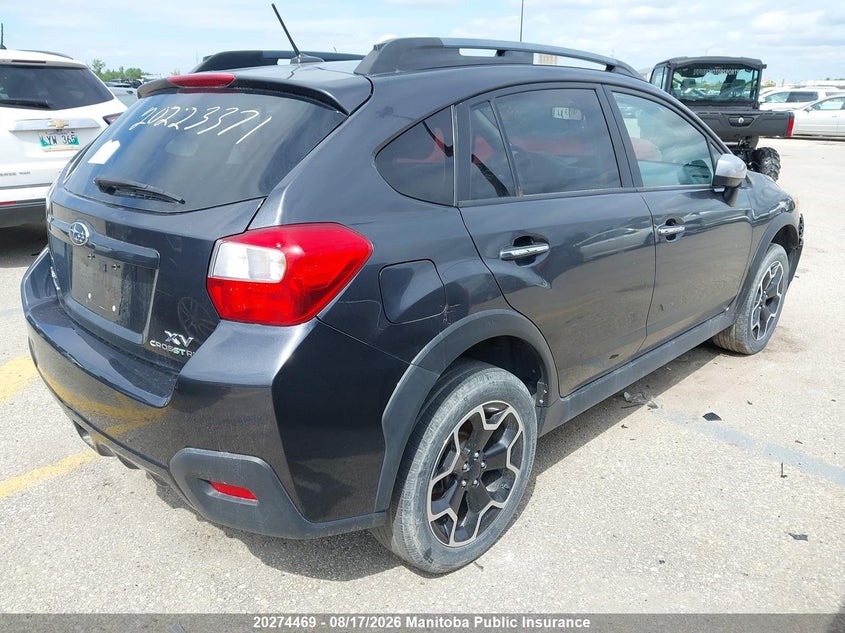 Vin: jf2gpakc5e8305303, lot: 10285453, subaru crosstrek xv  limited 20144