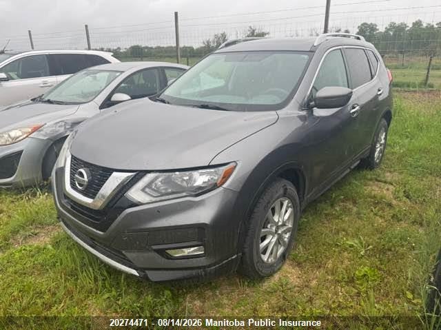 2017 Nissan Rogue, По колу, IAAI, VIN 5N1AT2MV8HC786911 — фото 2