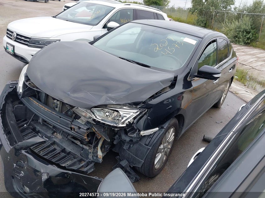 Vin: 3n1ab7apxfl651556, lot: 10285557, nissan sentra 1.8 s 20152