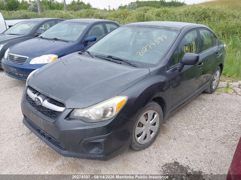 Vin: jf1gjaa66dh033425, lot: 10285581, subaru impreza 2.0i 20132
