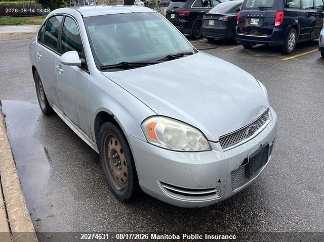 Vin: 2g1wa5e37c1113596, lot: 10285615, chevrolet impala ls v6 2012 img_1