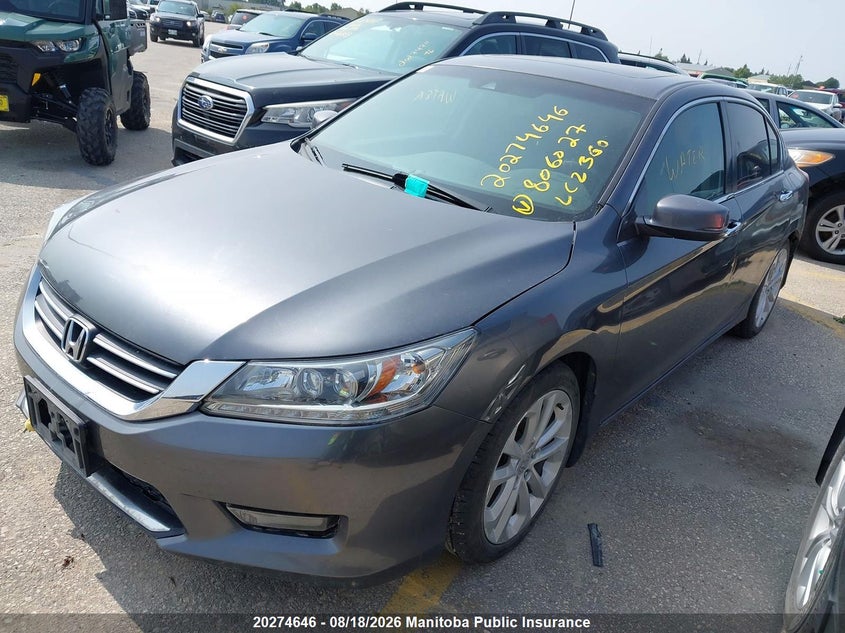 2014 Honda Accord, Hail, IAAI, VIN 1HGCR2F96EA806027 — photo 2