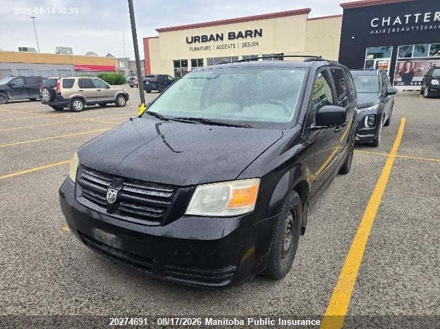 2009 DODGE CARAVAN VAN 3.3L V6 FI OHV 12V NF2