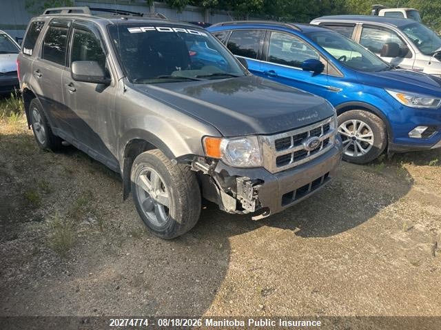 2012 FORD ESCAPE XLT V6 SPORT UTILITY VEHICLE 3.0L V6 FI DOHC 24V NF4