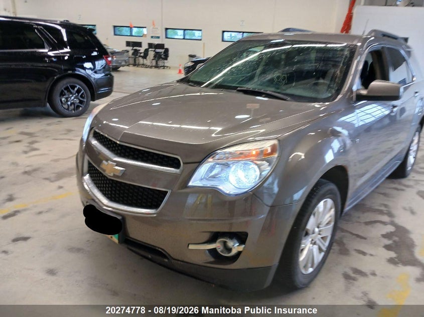 2011 Chevrolet Equinox, Град, IAAI, VIN 2CNALDEC0B6461307 — фото 2
