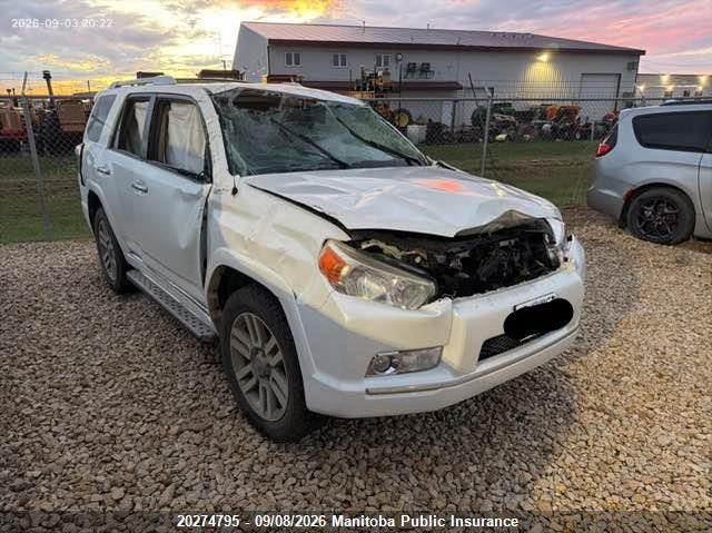 Vin: jtebu5jrxa5001289, lot: 10285779, toyota 4runner sr5 v6 20102