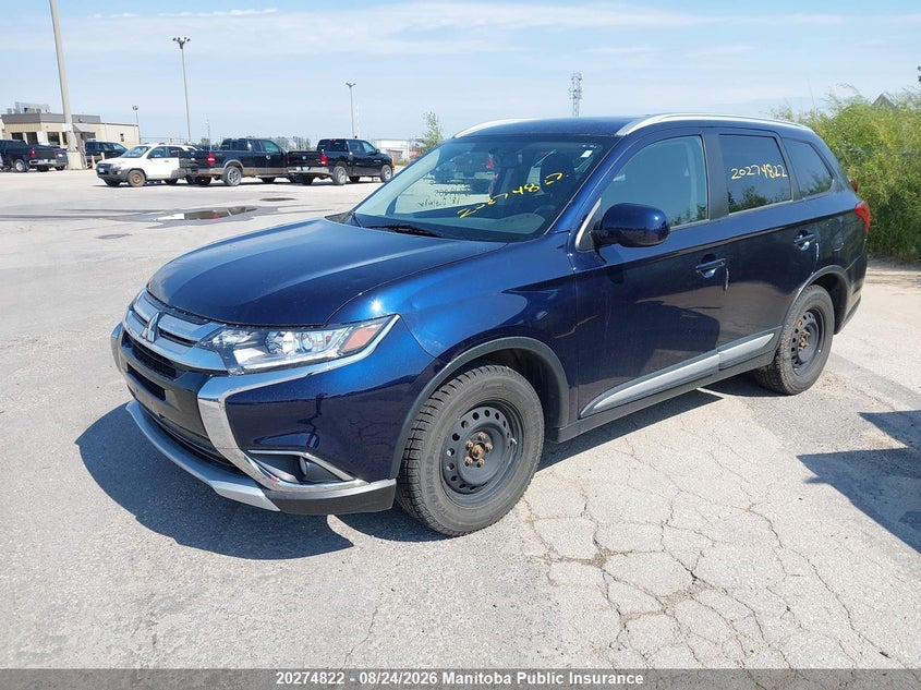 2018 Mitsubishi Outlander, Hail, IAAI, VIN JA4AZ2A33JZ614305 — photo 2
